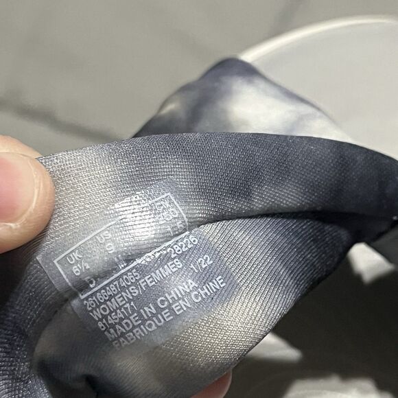 Clarks Cloudsteppers Knotted Slide Sandals Drift Ave BlueTye-Dye Womens Size 9M - Picture 9 of 9